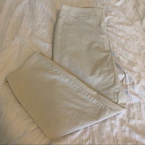 Tan Cropped Talbots Pants Size 14